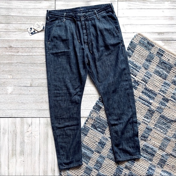 Scotch & Soda Indigo Dyed Pull On Jean Jogger - Picture 6 of 16